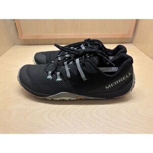 Merrell Vapor Glove 4 Women's Barefoot Trail Shoes Black Vibram US 9.5 EU 40.5